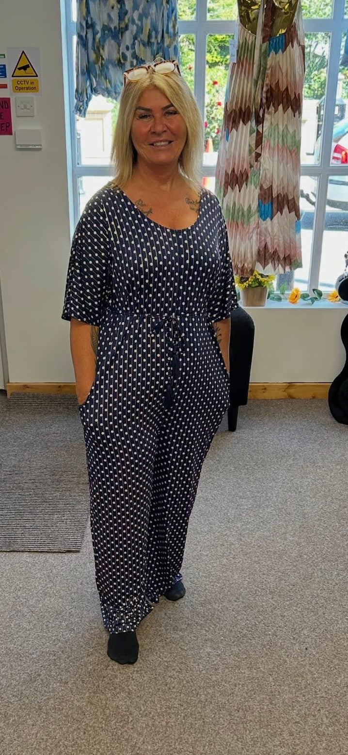 Polka Dot Jumpsuit