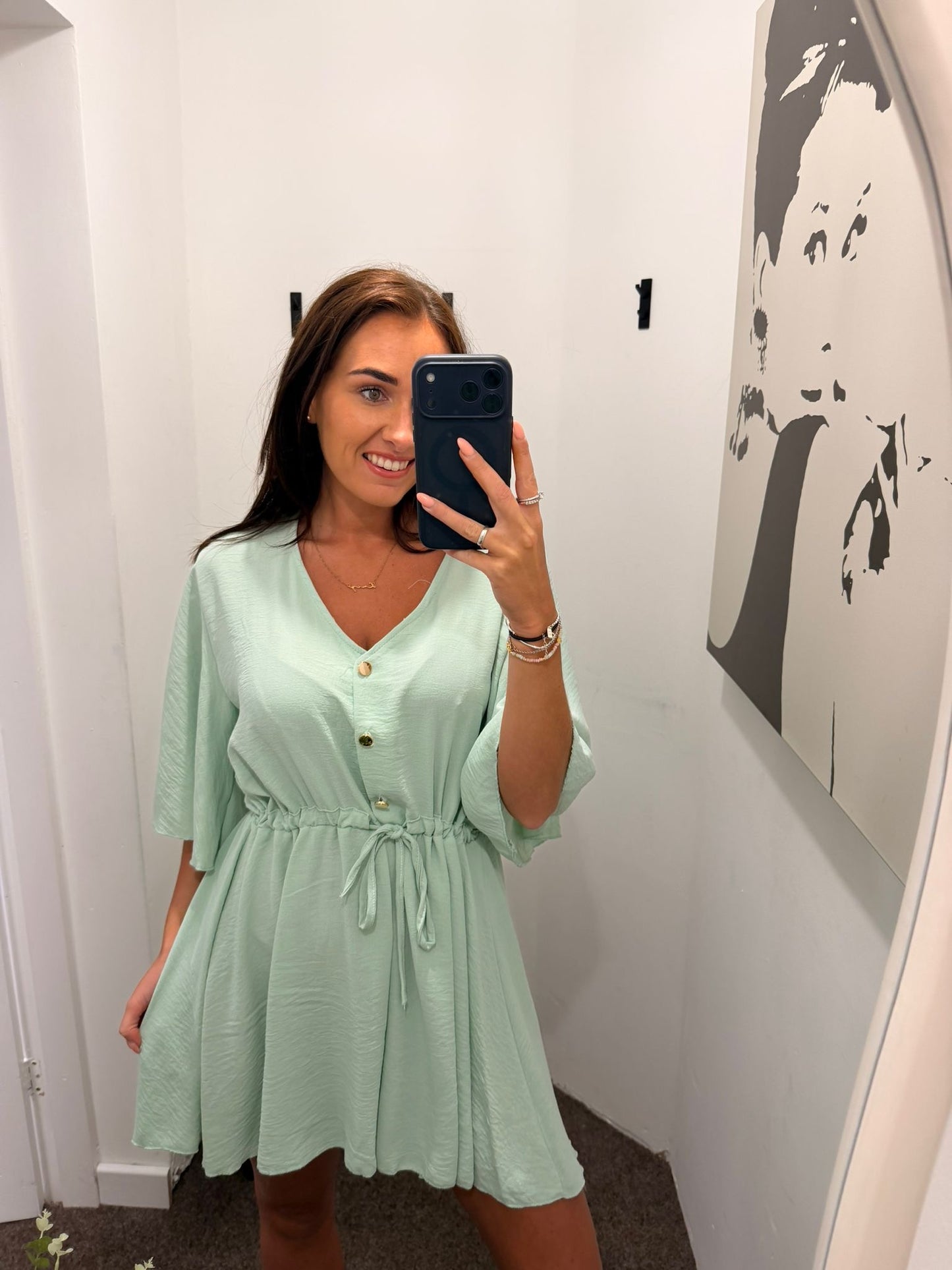 Mint playsuit