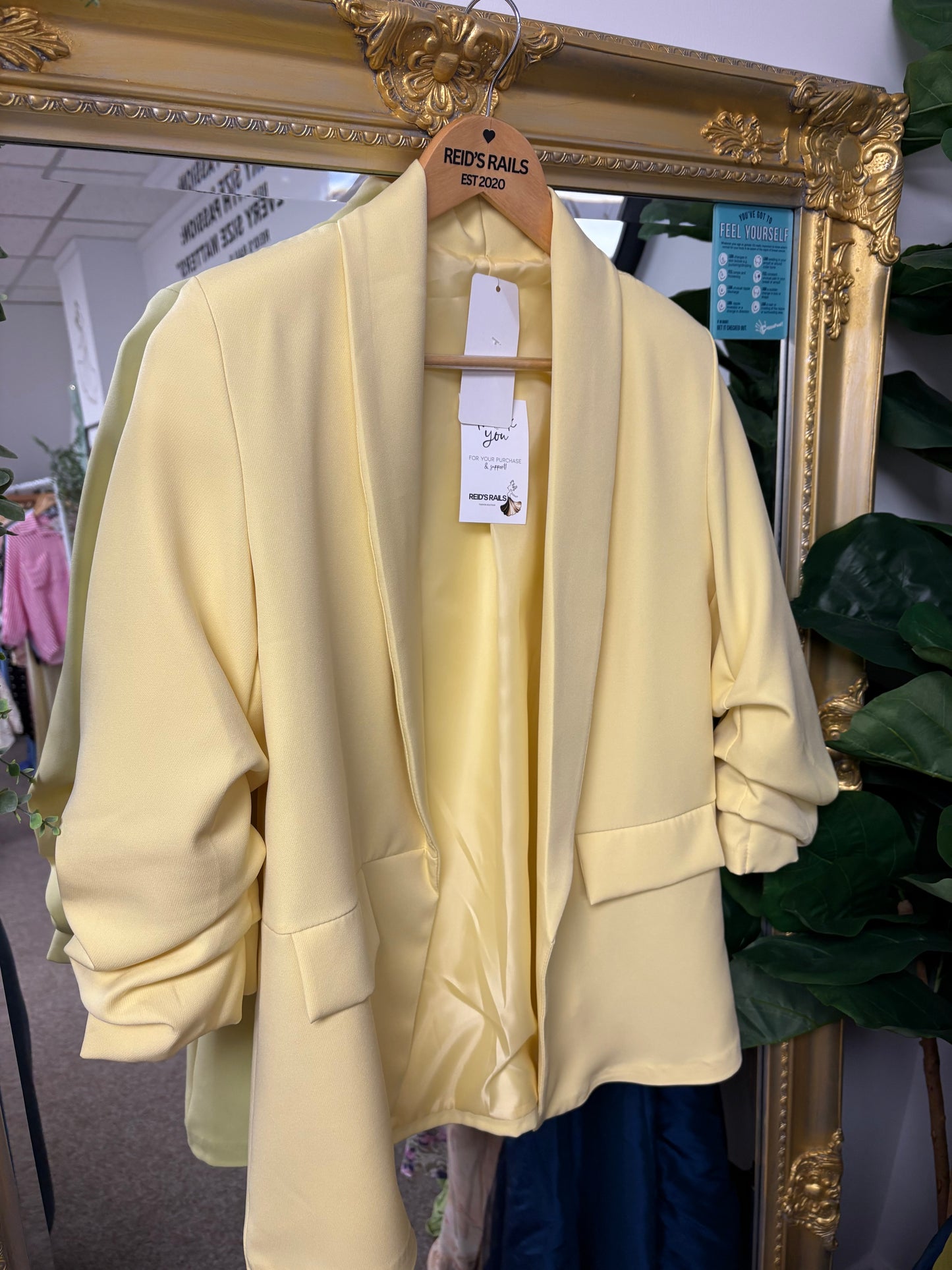 Lemon blazer