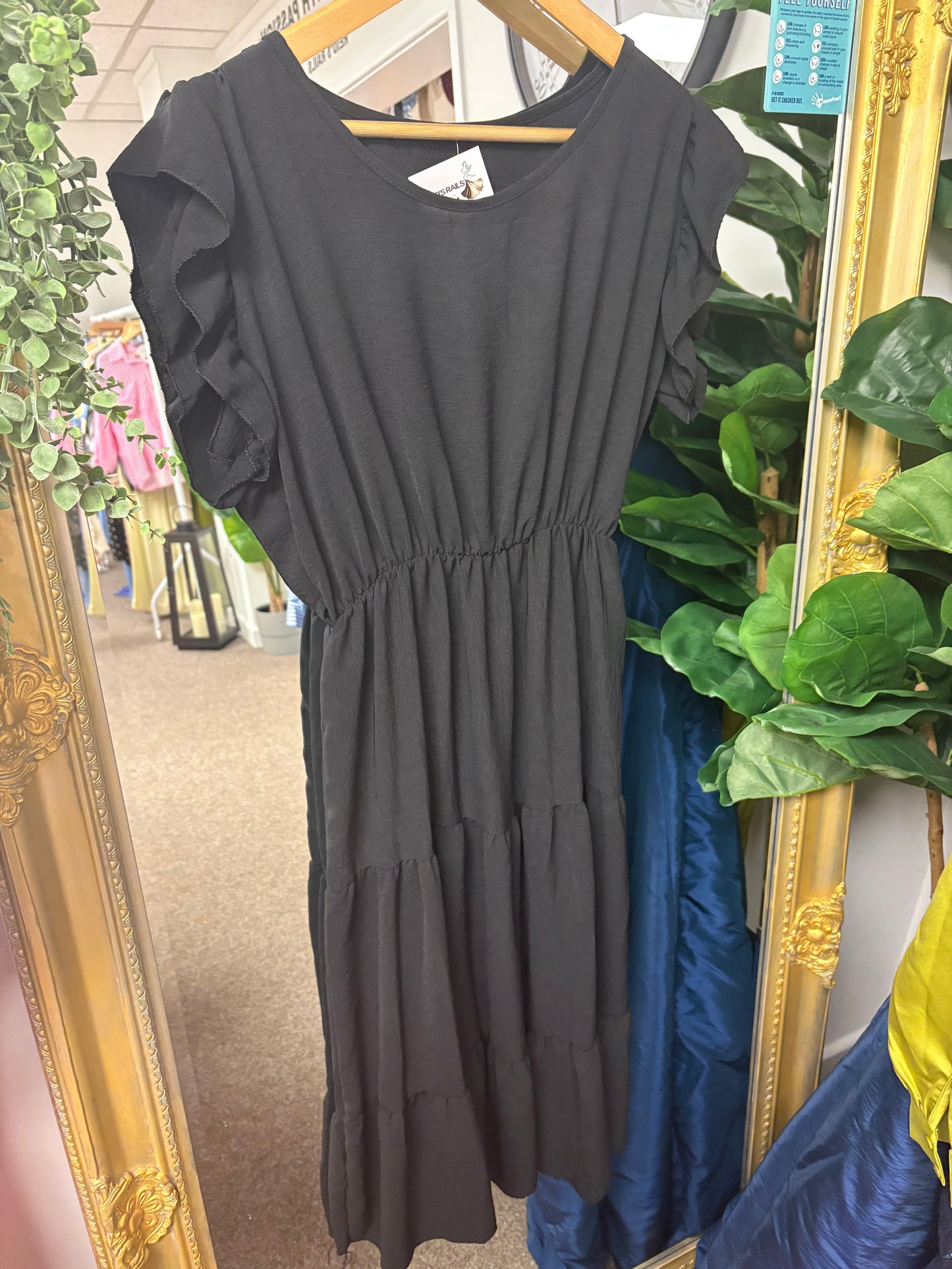 Midi tiered dress