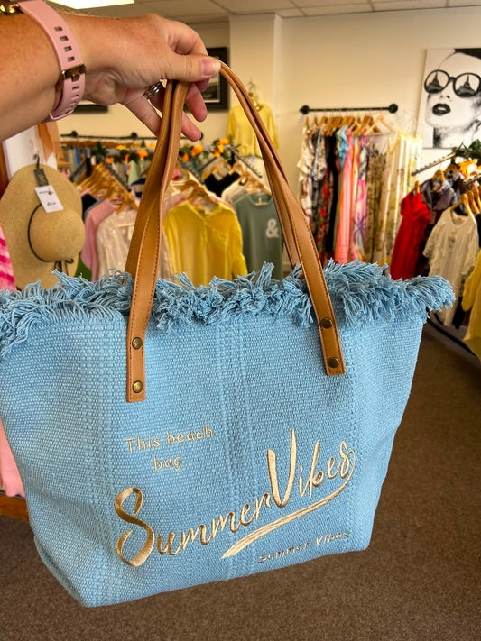 Summer Vibes beach bag