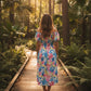 Floral Button Dress