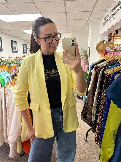 Baby blue blazer