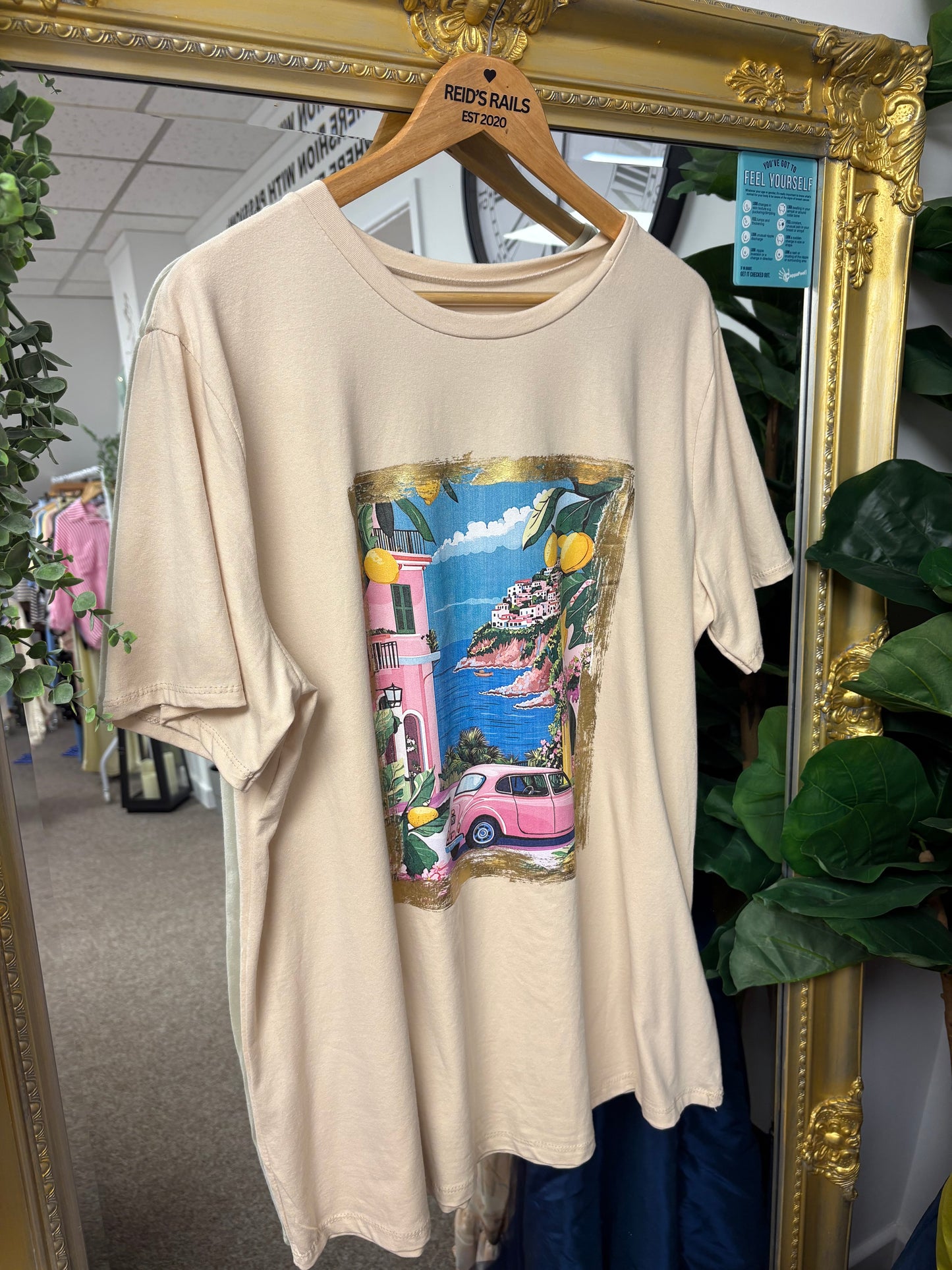 Italy graphic t-shirt
