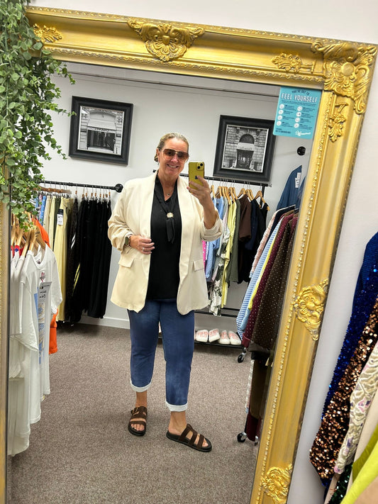 Beige Blazer
