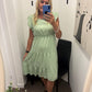 Midi tiered dress