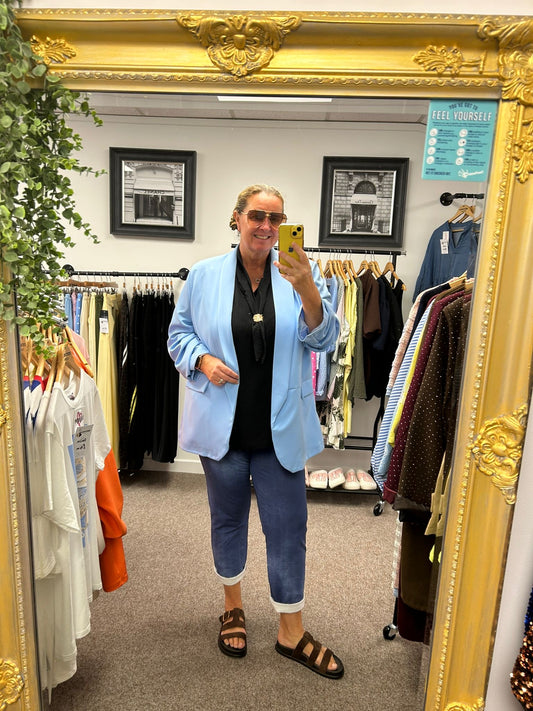 Powder Blue Blazer