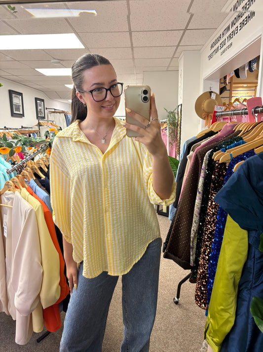 Striped long shirt