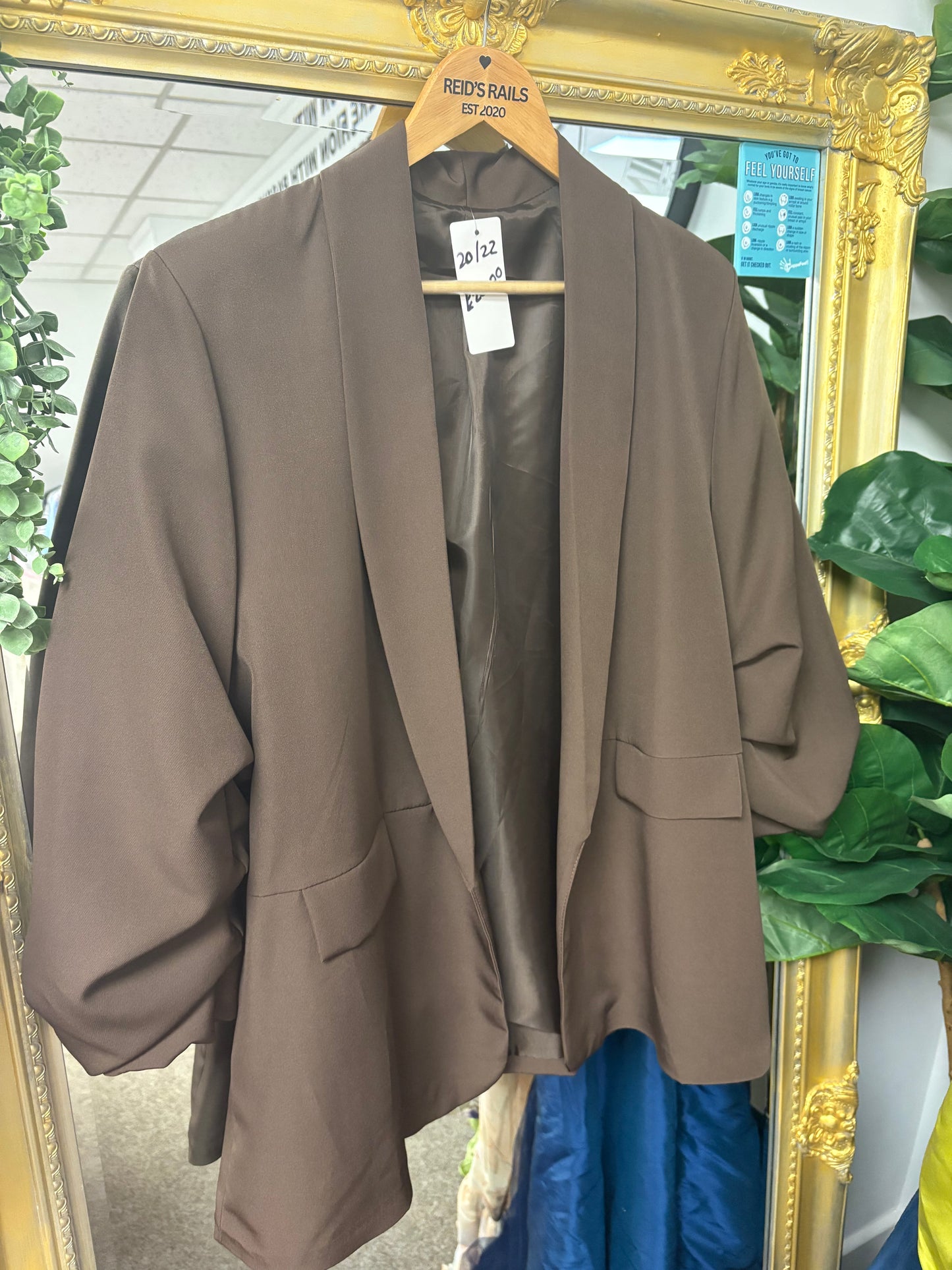 Chocolate Blazer