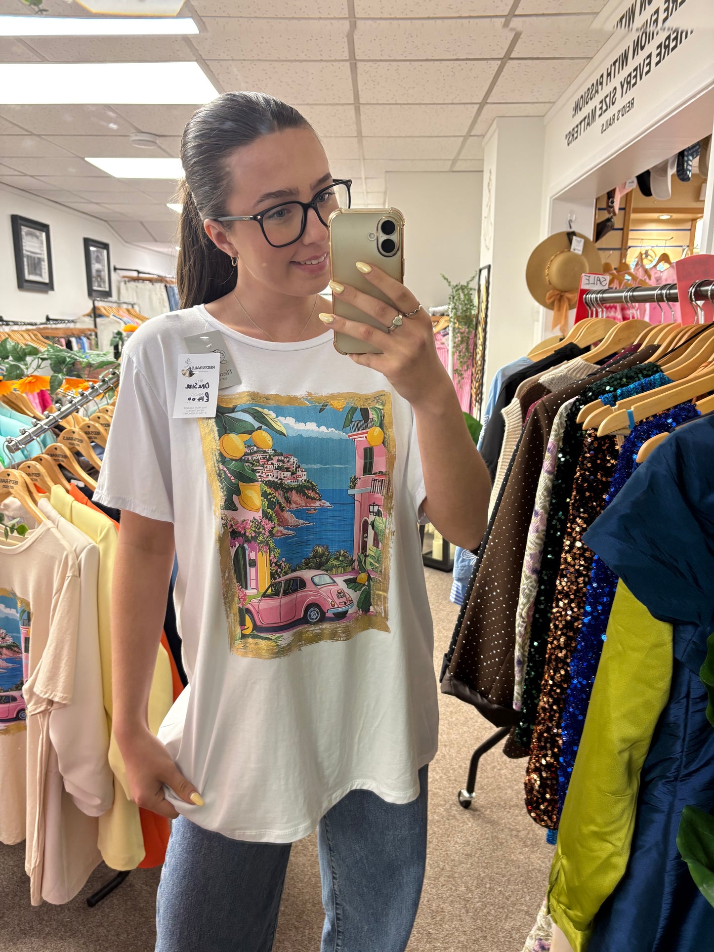 Italy graphic t-shirt