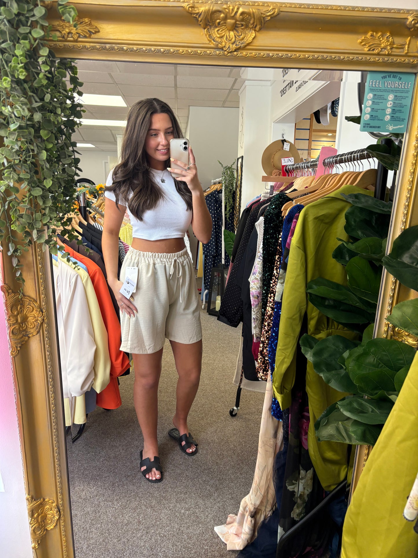 Floaty Elasticated Shorts