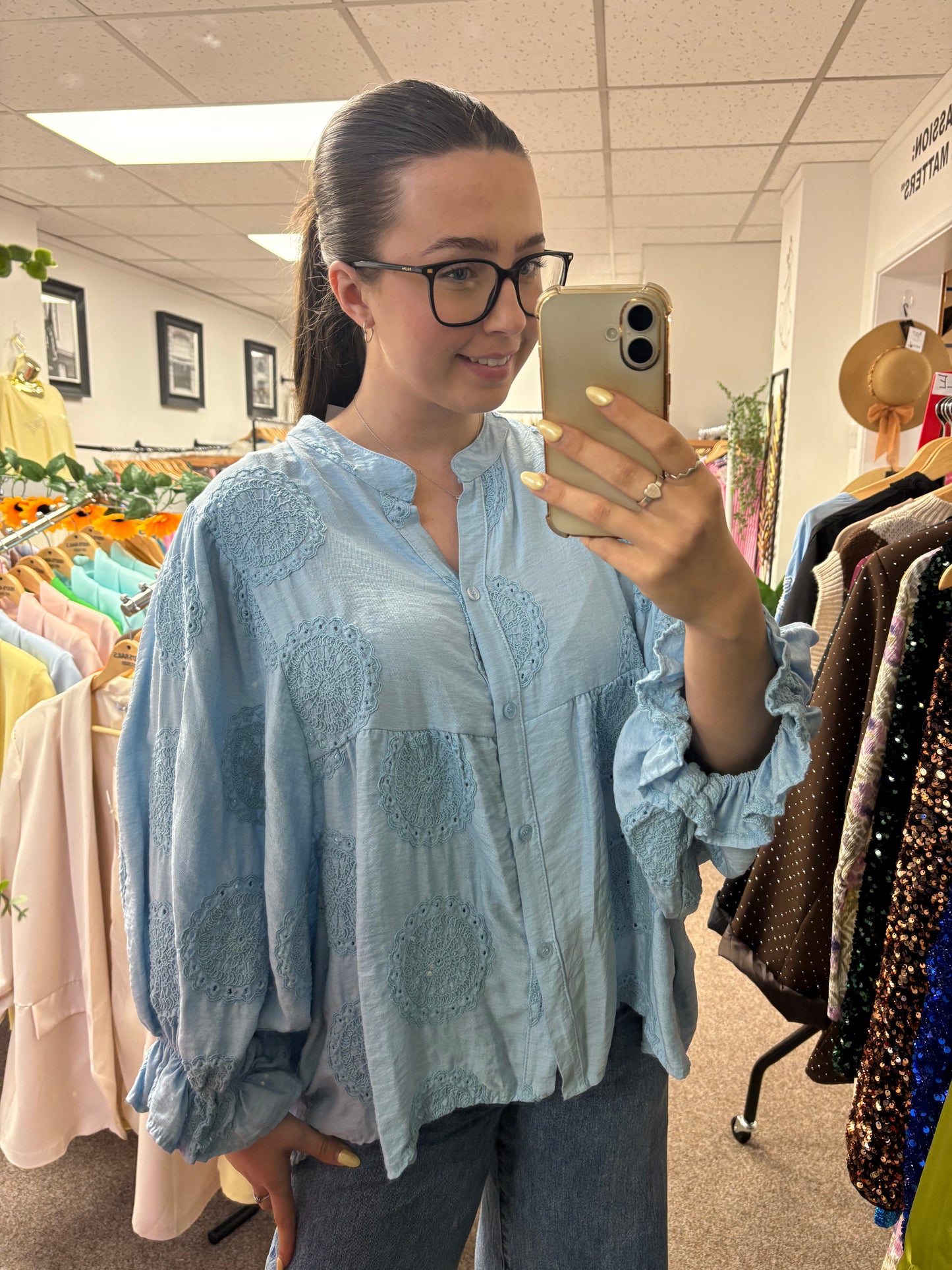 Paisley blouse