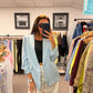 Baby blue blazer