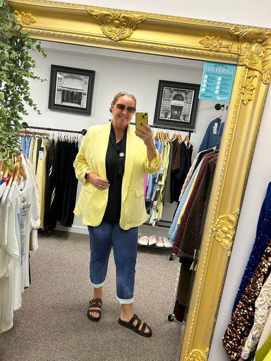 Lemon blazer