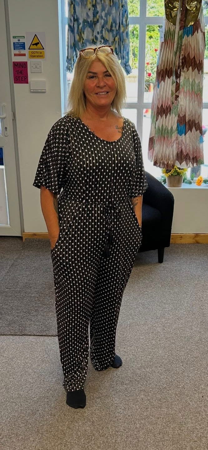 Polka Dot Jumpsuit