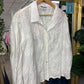 Embroidered sheer shirt