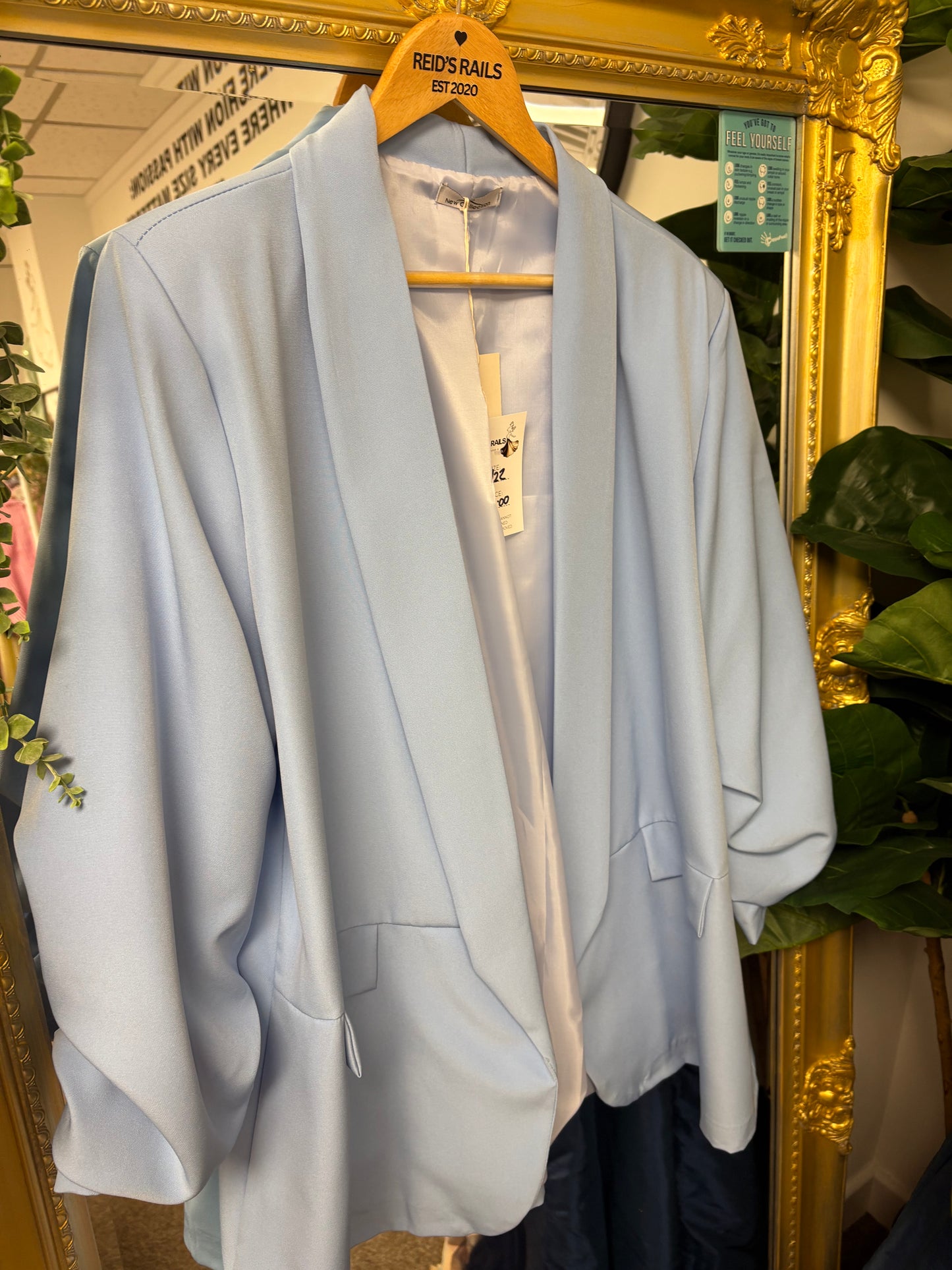 Powder Blue Blazer