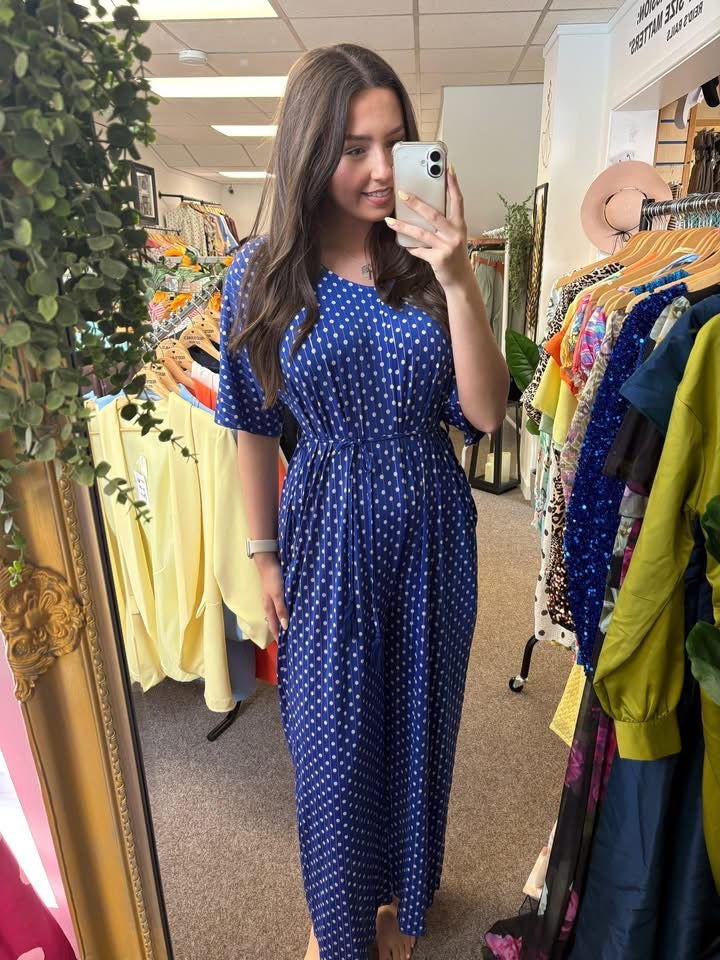 Polka Dot Jumpsuit